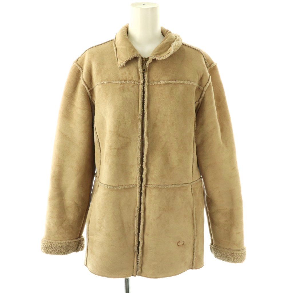 【中古】ウールリッチ WOOLRICH ムートンコート ボア ショート ジップアップ M ベージュ /DO ■GY06 レディース 【ベクトル 古着】 260420ブランドウールリッチ WOOLRICH表記サイズM実寸サイズ肩幅：43cm　身幅：48cm　着丈：67cm　袖丈：56cm　　素材表地 ポリエステル 裏地 ポリエステル色ベージュ状態全体に色あせとスレと後ろ側の背中付近に汚れがございますが、その他に目立ったダメージはなく、問題なくご使用いただける商品です。 ※あくまでも中古品ですので掲載写真や記載内容をご確認いただき、ご理解の上ご購入ください。備考・品番2L5-9112商品のお問い合わせの回答を休止しております。＊各商品ページの商品詳細等をご確認の上ご購入ください。【中古】ウールリッチ WOOLRICH ムートンコート ボア ショート ジップアップ M ベージュ /DO ■GY06 レディース 【ベクトル 古着】 260420状態ランク　”AB”詳細については、下記および「状態ランクについて」ページをご覧ください。未使用・新品の商品ほぼ新品同様の商品使用感が少なく、かなり状態の良い商品使用感はあるが、傷や汚れの少ない商品使用感の他、傷や汚れが見られる商品かなり大きな傷みがある難あり商品※S〜CランクはUSED品となりますので、使用感をご理解の上でご入札下さい。状態ランクについてinformationブランドウールリッチ WOOLRICH表記サイズM実寸サイズ肩幅：43cm　身幅：48cm　着丈：67cm　袖丈：56cm　　素材表地 ポリエステル 裏地 ポリエステル色ベージュ状態全体に色あせとスレと後ろ側の背中付近に汚れがございますが、その他に目立ったダメージはなく、問題なくご使用いただける商品です。 ※あくまでも中古品ですので掲載写真や記載内容をご確認いただき、ご理解の上ご購入ください。備考・品番2L5-9112商品のお問い合わせの回答を休止しております。＊各商品ページの商品詳細等をご確認の上ご購入ください。本商品は一点物です他サイトや店舗にて販売している商品です。多少のお時間差にて欠品になることもございます。予めご了承頂ますようお願い致します。ベクトル・サイズガイドはこちらこの商品と同じブランドの商品を見る
