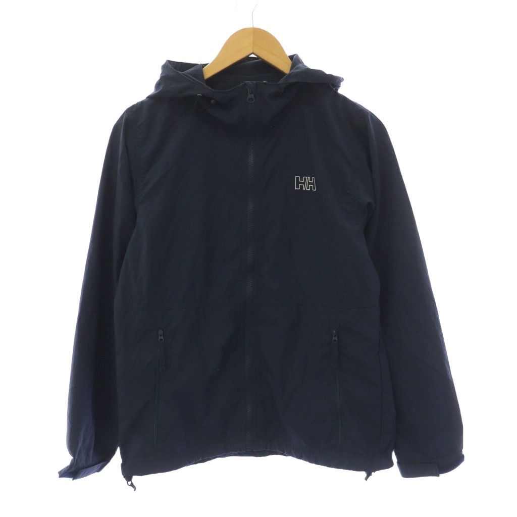 古着 HELLY HANSEN ヘリーハンセン ナイロンジャケット 上下 セットアップ WL ネイビー系 収納袋 レディース HELLY HANSEN - 古着 HELLY HANSEN ヘリーハンセン ナイロンジャケット
