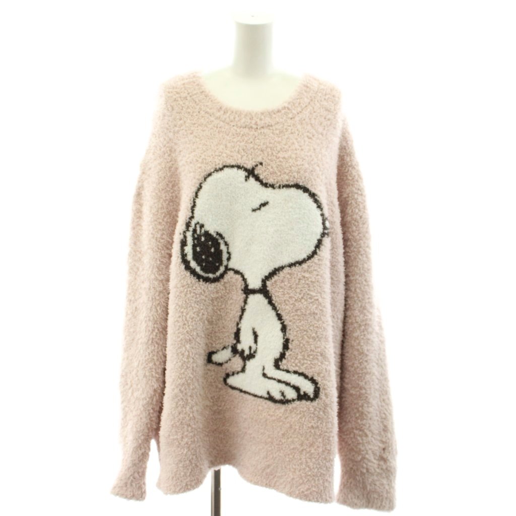 Room Wear - 【中古】ジェラートピケ gelato pique ジェラートJQDプルオーバー SNOOPY スヌーピー ルームウェア F ピンク /AZ ■GY06 レディース 【ベクトル 古着】 260422