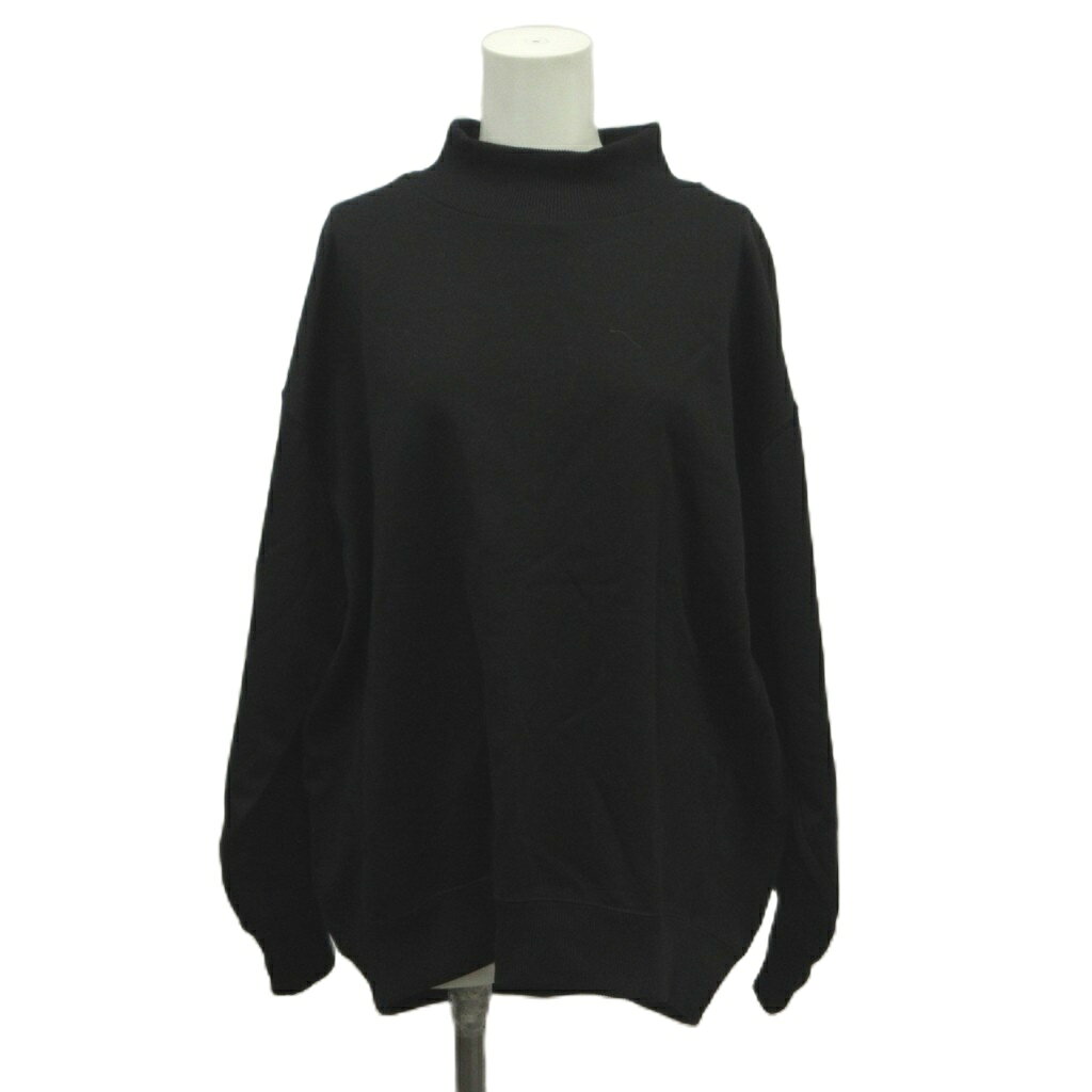【中古】グローバルワーク GLOBAL WORK トレーナー M 黒 ブラック モックネック 無地 長袖 /KT ■GY99 レディース 【ベクトル 古着】 260417 auc-vector-20879699 ブランド古着の買取販売ベクトル パッケージ画像