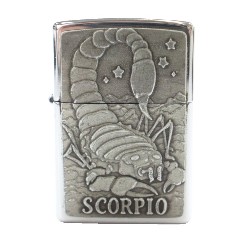 【中古】ジッポー ZIPPO SCORPIO スコー