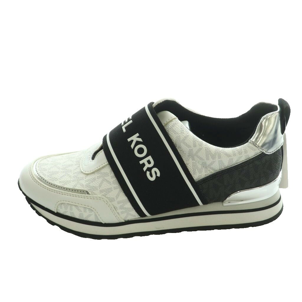 マイケルコース MICHAEL KORS テディ トレーナー TEDDI TRAINER スニーカー 白 ホワイト 黒 ブラック /SS ■OS ■GY18 レディース  260424