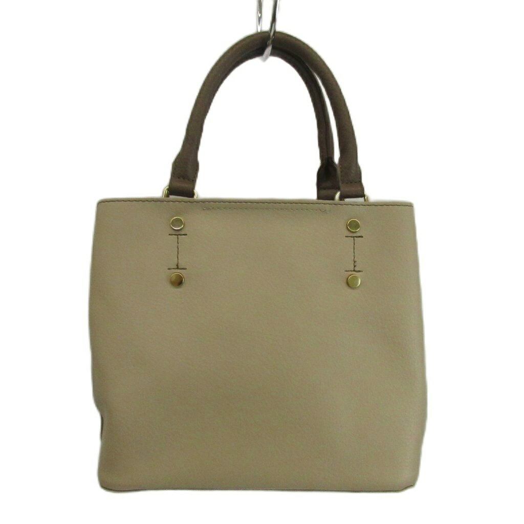 【中古】未使用品 アンドミッカ and mikka ハンドバッグ ショルダー 2WAY レザー ...