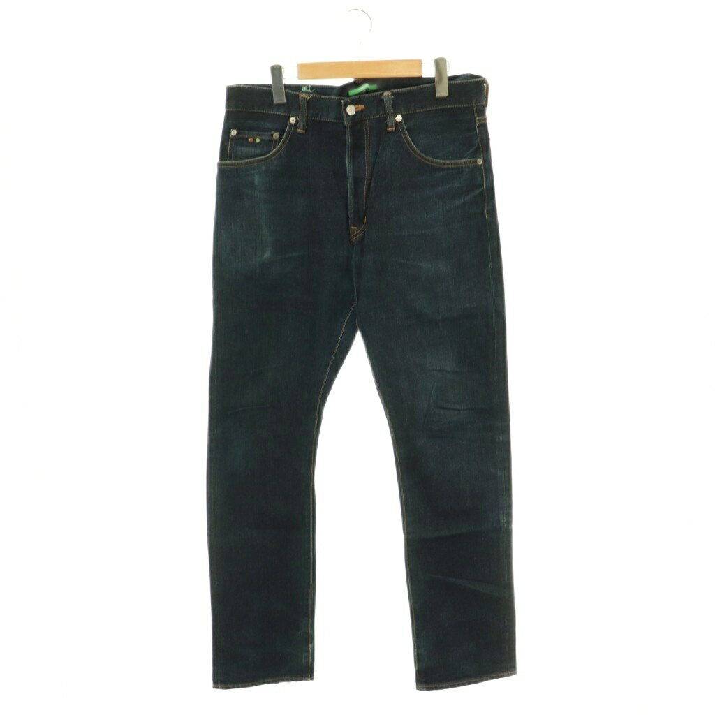 [Used] SWAGGER Denim Pants Jeans Straight Button Fly 32 Indigo /CX ■GY01 Men's [Vector Used Clothing] 260508