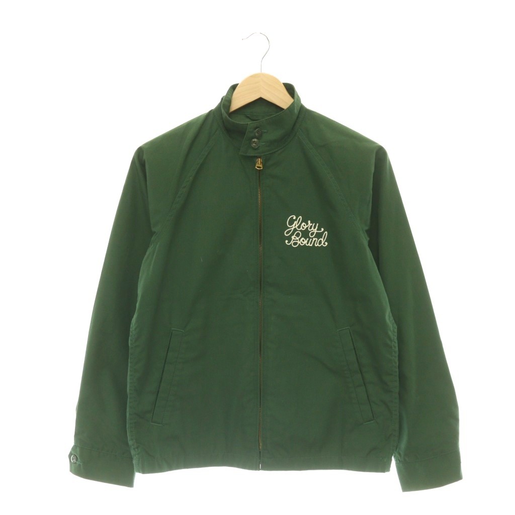【中古】クーティー プロダクションズ COOTIE PRODUCTIONS バウンドジャケット ブルゾン ジップアップ M グリーン /CX ■GY28 メンズ 【ベクトル 古着】 260507