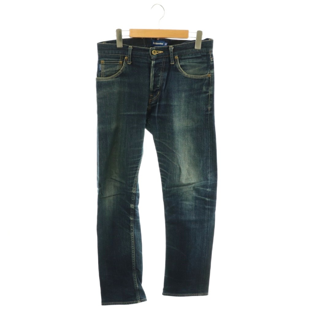[Used] Lafayette Denim Jeans, Button Fly, Used Finish, Size 32, Indigo /HK ■GY28 Men's [Vector Used Clothing] 260507
