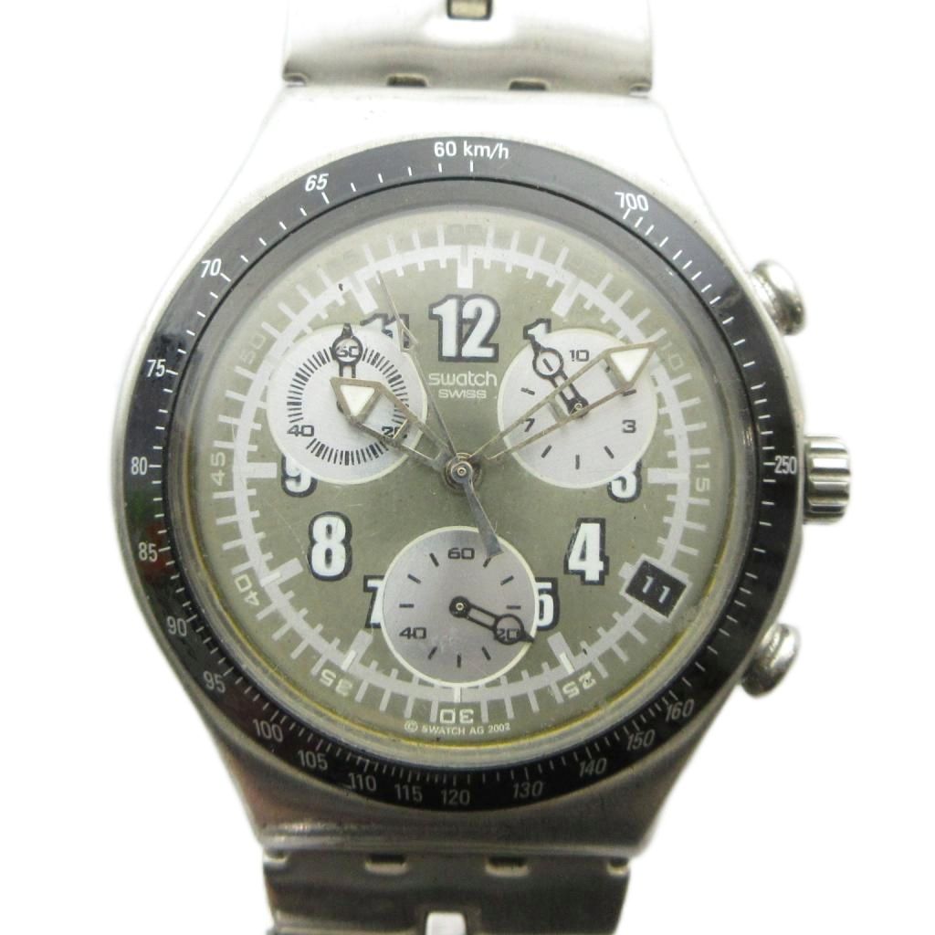 楽天市場】swatch アイロニー クロノグラフ 43mmの通販