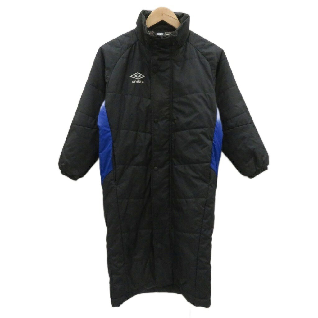 【中古】アンブロ UMBRO スポーツウエア ベンチコート ロング丈 140 黒 ブラック /HO56 ■GY99 キッズ 【ベクトル 古着】 260522ブランドアンブロ UMBRO表記サイズ140実寸サイズ身幅：49cm　着丈：96cm　ゆき丈：67cm　　素材表地 ポリエステル 裏地 ポリエステル 中わた ポリエステル色黒仕様フロントジップアップ 伸縮性なし 透け感なし状態この商品には下記のようなダメージがあります。 ・襟元に汚れ ・後身頃に汚れ ※全体的に中古品としての使用感とダメージがありますが、通常使用には支障のない商品です。 掲載写真や記載内容をご確認いただき、ご理解の上ご購入ください。備考株式会社デサント商品のお問い合わせの回答を休止しております。＊各商品ページの商品詳細等をご確認の上ご購入ください。【中古】アンブロ UMBRO スポーツウエア ベンチコート ロング丈 140 黒 ブラック /HO56 ■GY99 キッズ 【ベクトル 古着】 260522状態ランク　”B”詳細については、下記および「状態ランクについて」ページをご覧ください。未使用・新品の商品ほぼ新品同様の商品使用感が少なく、かなり状態の良い商品使用感はあるが、傷や汚れの少ない商品使用感の他、傷や汚れが見られる商品かなり大きな傷みがある難あり商品※S〜CランクはUSED品となりますので、使用感をご理解の上でご入札下さい。状態ランクについてinformationブランドアンブロ UMBRO表記サイズ140実寸サイズ身幅：49cm　着丈：96cm　ゆき丈：67cm　　素材表地 ポリエステル 裏地 ポリエステル 中わた ポリエステル色黒仕様フロントジップアップ 伸縮性なし 透け感なし状態この商品には下記のようなダメージがあります。 ・襟元に汚れ ・後身頃に汚れ ※全体的に中古品としての使用感とダメージがありますが、通常使用には支障のない商品です。 掲載写真や記載内容をご確認いただき、ご理解の上ご購入ください。備考株式会社デサント商品のお問い合わせの回答を休止しております。＊各商品ページの商品詳細等をご確認の上ご購入ください。本商品は一点物です他サイトや店舗にて販売している商品です。多少のお時間差にて欠品になることもございます。予めご了承頂ますようお願い致します。ベクトル・サイズガイドはこちらこの商品と同じブランドの商品を見る
