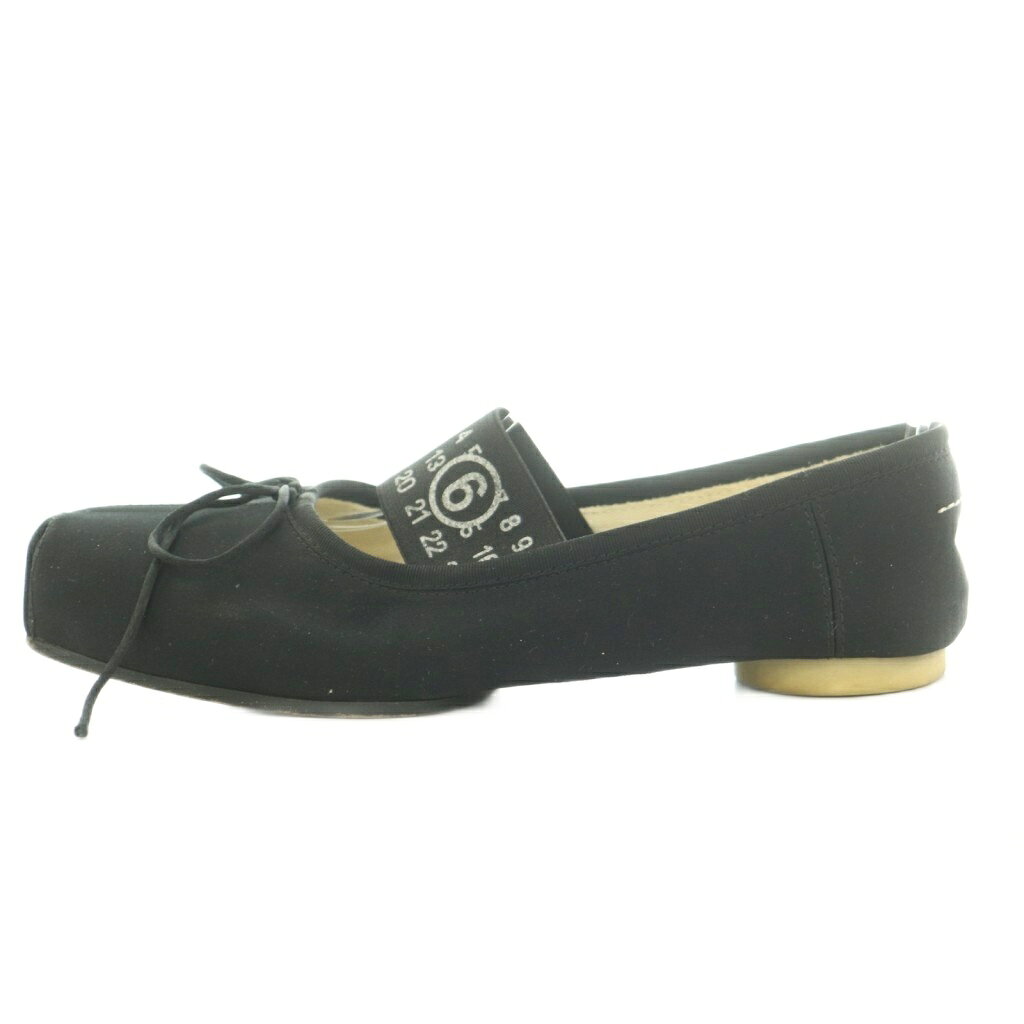 【中古】エムエムシックス メゾンマルジェラ MM6 Maison Margiela バレエシューズ ...
