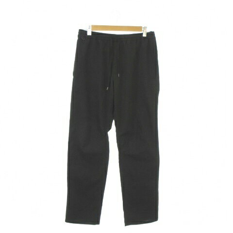 ロアーク ROARK DELTA QD EAZY PANT パンツ M 黒 ブラック 無地 ドローストリング ストレートレッグ RPJ1100 /AO23 ■GY03 メンズ  260520