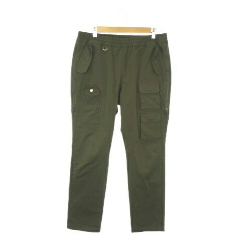 ソフネット SOPHNET. MULTI CARGO VENTILATION EASY PANT パンツ L 緑 カーキ 長ズボン カーゴポケット SOPH-189054 /AO22 ■GY03 メンズ  260520