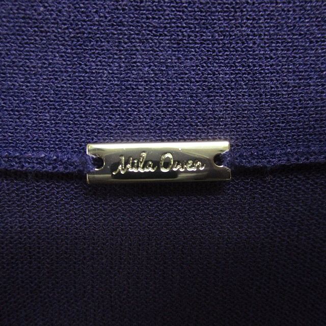 【中古】ミラオーウェン Mila Owen カーディガン ニット 薄手 ロゴ刺? ラグランスリーブ 長袖 0 パープル 紫 /TT ■GY06 レディース 【ベクトル 古着】 260525 auc-vector-20973414 ブランド古着の買取販売ベクトル サンプル画像3