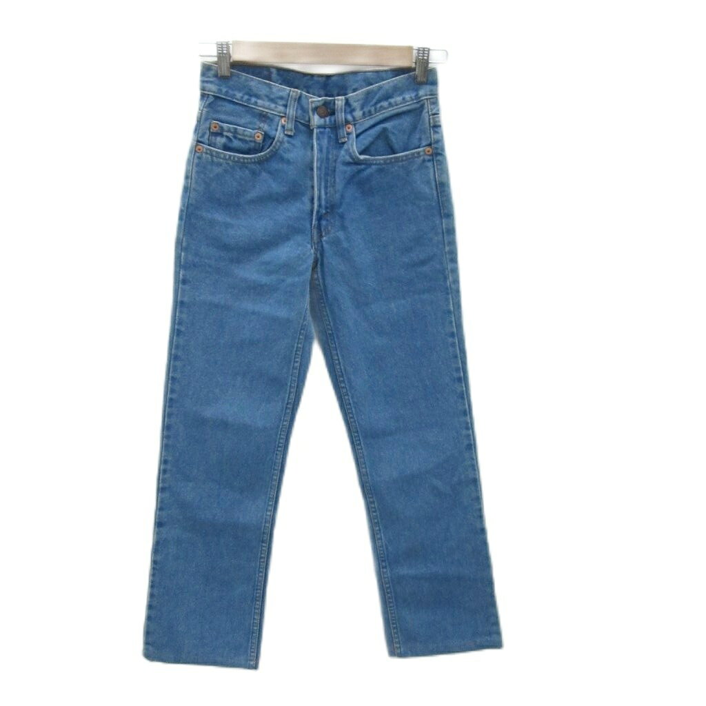 [중고] 리바이스 Levi's 553 데님 팬츠 청바지 스트레이트 롱 길이 W25 L32 블루 블루 / SM31 ■GY99 여성 [벡터 헌옷] 260527