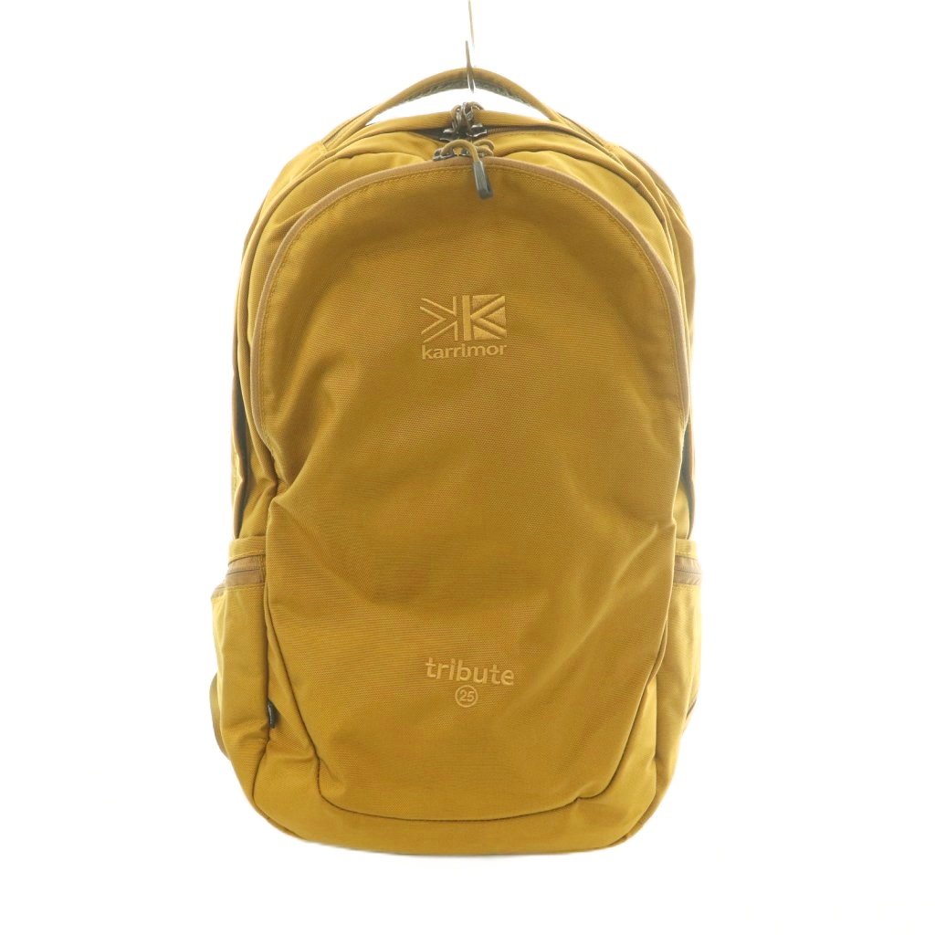 【中古】カリマー karrimor tribute 25 リュックサック バックパック ナイロン 茶 ...