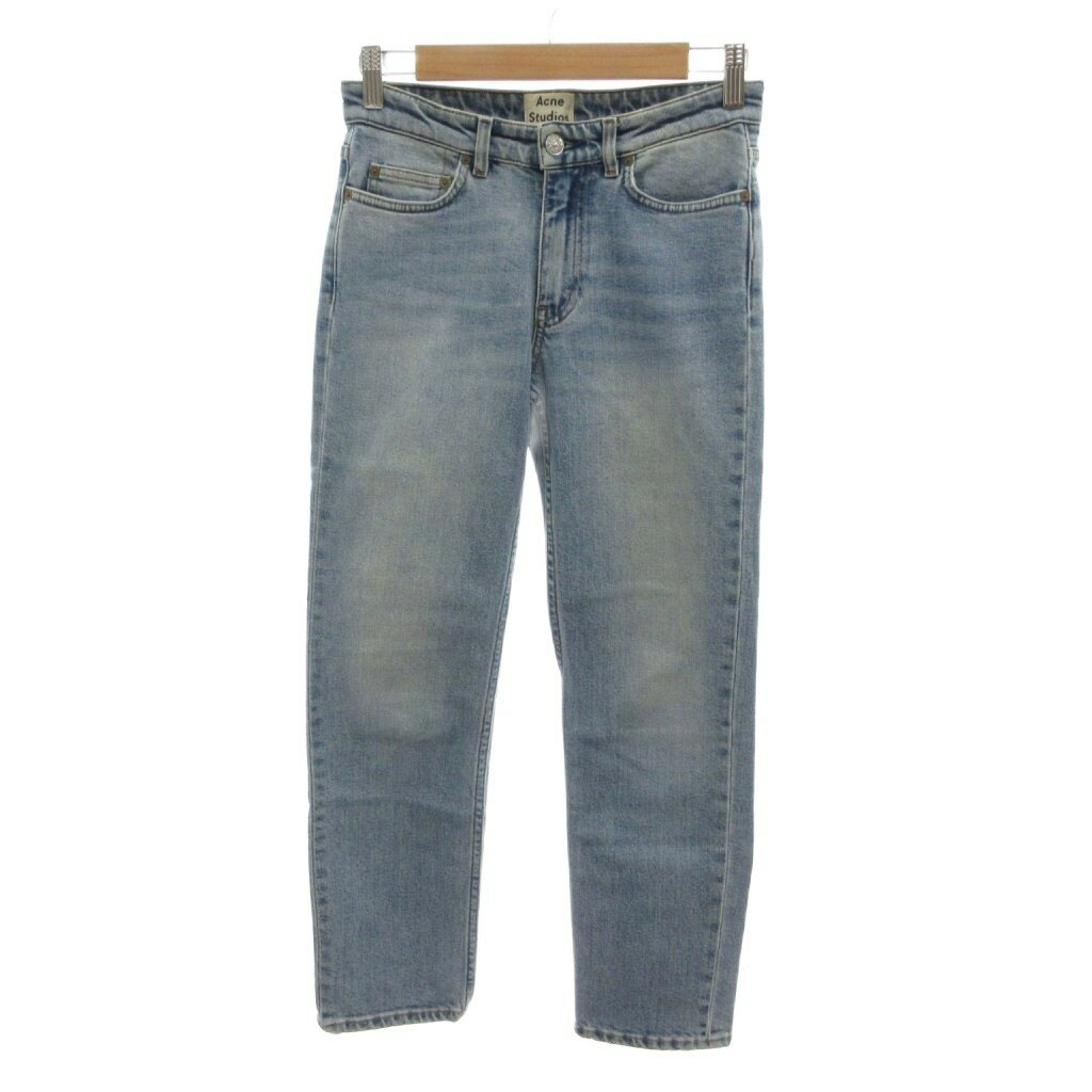 [Used] Acne Studios ROW CLEAN LT VTG Denim Jeans, Size 24/32, Light Blue, Straight Silhouette /SJ ■GY50 Women's [Vector Used Clothing] 260616