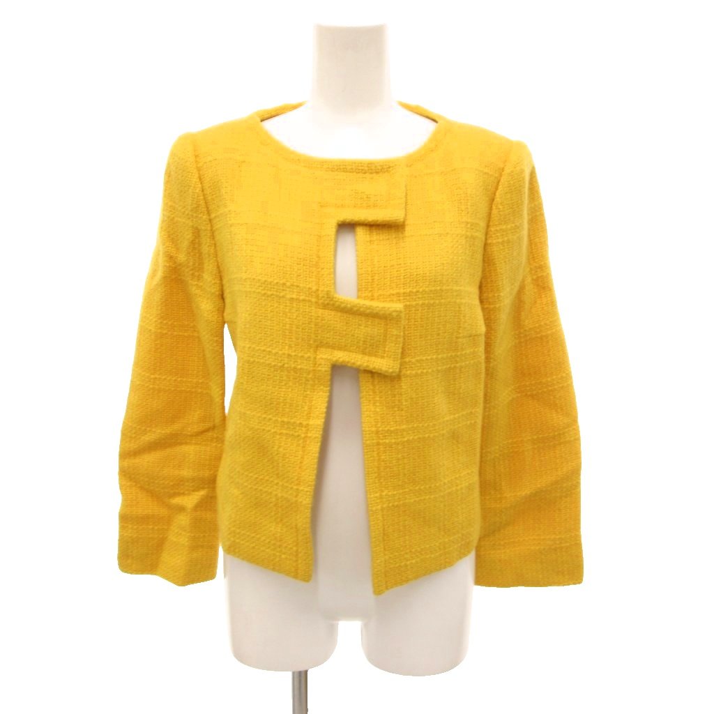 【中古】ミス アシダ miss ashida スリーピース セットアップ ノーカラージャケッ...