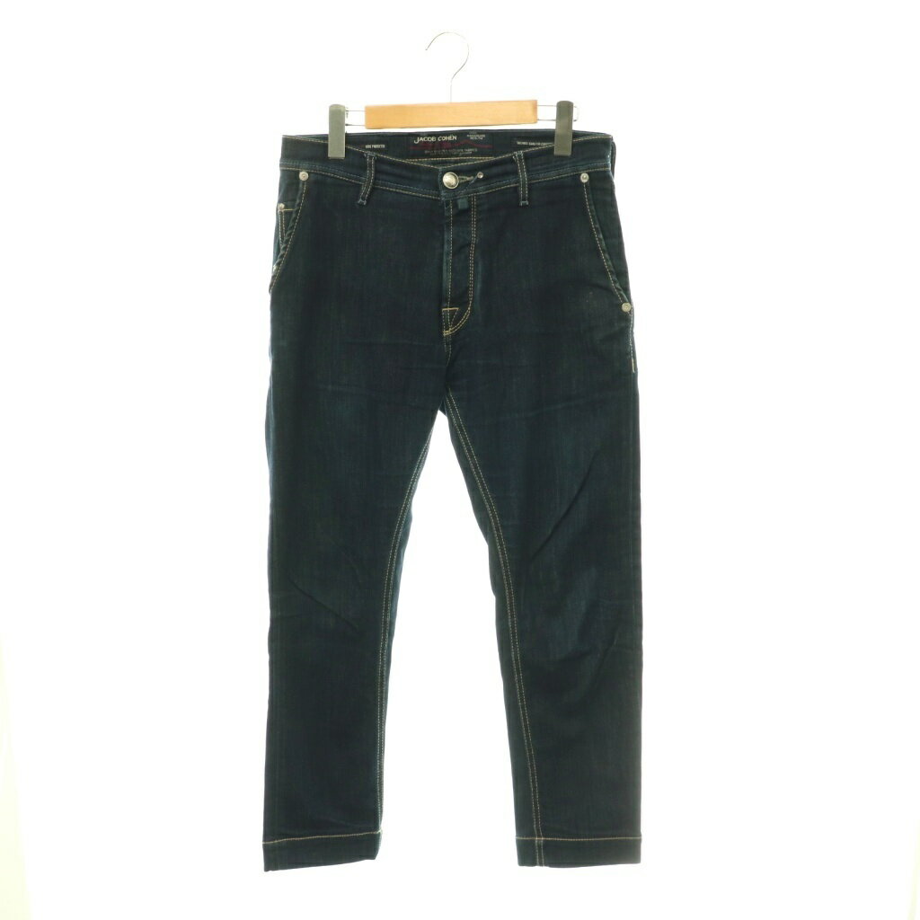 [Used] Jacob Cohen J666 Denim Jeans, Button Fly, Size 30, Indigo /CX ■GY01 Men's [Vector Used Clothing] 260612