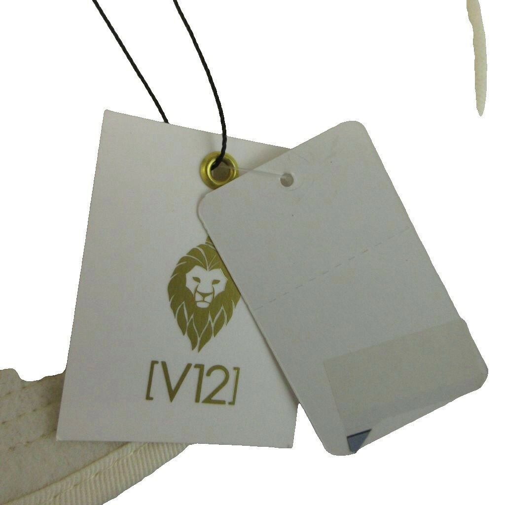 【中古】未使用品 V12 ウールバイザー WOOL VISOR 帽子 サンバイザー ゴルフ ロゴ ...