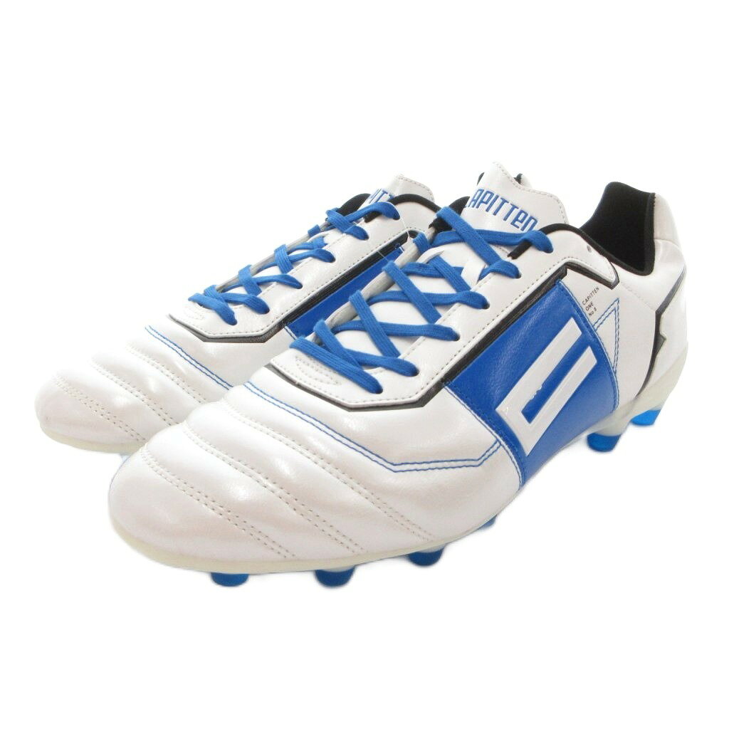 【中古】未使用品 CAPITTEN タグ付き one mid スパイク サッカーシューズ レザー 28 白 青 000910-010004-1 /FF 2 ●TZ ■GY05 メンズ 【ベクトル 古着】 260707表記サイズ28実寸サイズ最大幅：9cm　アウトソール：29cm　　素材レザー色白 ホワイト 青 ブルー 状態未使用品です。 ※未使用品・新品同様の商品ではございますが、一度は一般の方の手に渡り、個人で保管されていた商品です。また、保管・陳列時の薄いスレなど微細な状態変化が見られる場合がございます。ご理解の上ご購入ください。付属品箱備考こちらのお品物は店舗で保管しておらず、店頭販売出来かねます。（※お取り寄せも出来かねます）商品のお問い合わせの回答を休止しております。＊各商品ページの商品詳細等をご確認の上ご購入ください。【中古】未使用品 CAPITTEN タグ付き one mid スパイク サッカーシューズ レザー 28 白 青 000910-010004-1 /FF 2 ●TZ ■GY05 メンズ 【ベクトル 古着】 260707状態ランク　”S”詳細については、下記および「状態ランクについて」ページをご覧ください。未使用・新品の商品ほぼ新品同様の商品使用感が少なく、かなり状態の良い商品使用感はあるが、傷や汚れの少ない商品使用感の他、傷や汚れが見られる商品かなり大きな傷みがある難あり商品※S〜CランクはUSED品となりますので、使用感をご理解の上でご入札下さい。状態ランクについてinformation表記サイズ28実寸サイズ最大幅：9cm　アウトソール：29cm　　素材レザー色白 ホワイト 青 ブルー 状態未使用品です。 ※未使用品・新品同様の商品ではございますが、一度は一般の方の手に渡り、個人で保管されていた商品です。また、保管・陳列時の薄いスレなど微細な状態変化が見られる場合がございます。ご理解の上ご購入ください。付属品箱備考こちらのお品物は店舗で保管しておらず、店頭販売出来かねます。（※お取り寄せも出来かねます）商品のお問い合わせの回答を休止しております。＊各商品ページの商品詳細等をご確認の上ご購入ください。本商品は一点物です他サイトや店舗にて販売している商品です。多少のお時間差にて欠品になることもございます。予めご了承頂ますようお願い致します。ベクトル・サイズガイドはこちらこの商品と同じブランドの商品を見る