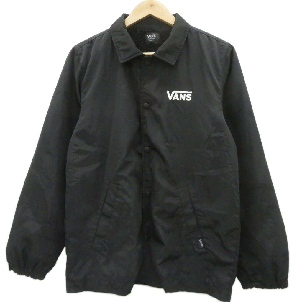 00s 希少 VANS バンズ コーチジャケット ロゴ 黒 スケーター 古着 楽天市場】コーチジャケット vans（メンズファッション）の通販