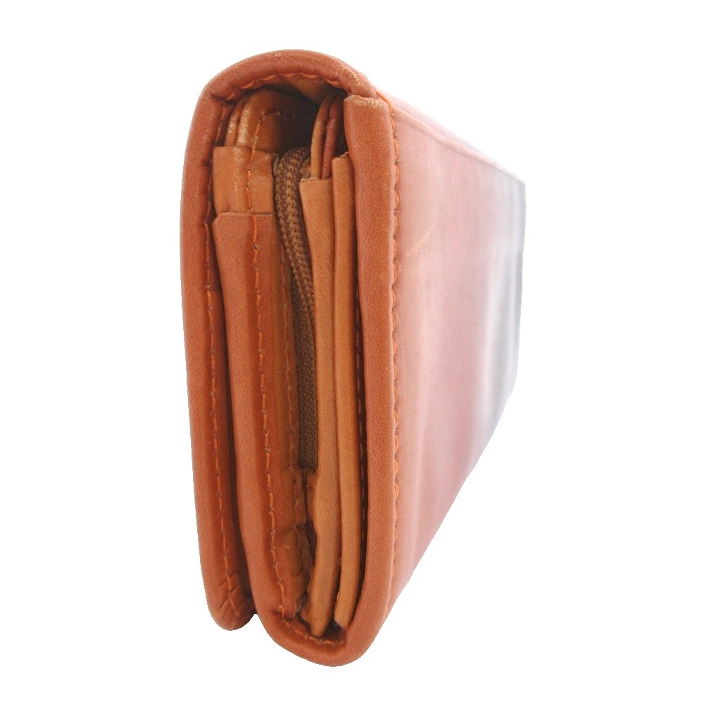 【中古】マザーハウス MOTHERHOUSE グラデーション 長財布 レザー ロングウォレット 二つ折り 茶 ブラウン 小銭入れあり スナップボタン /SD ■GY17 レディース 【ベクトル 古着】 260626 auc-vector-21048671 ブランド古着の買取販売ベクトル サンプル画像3