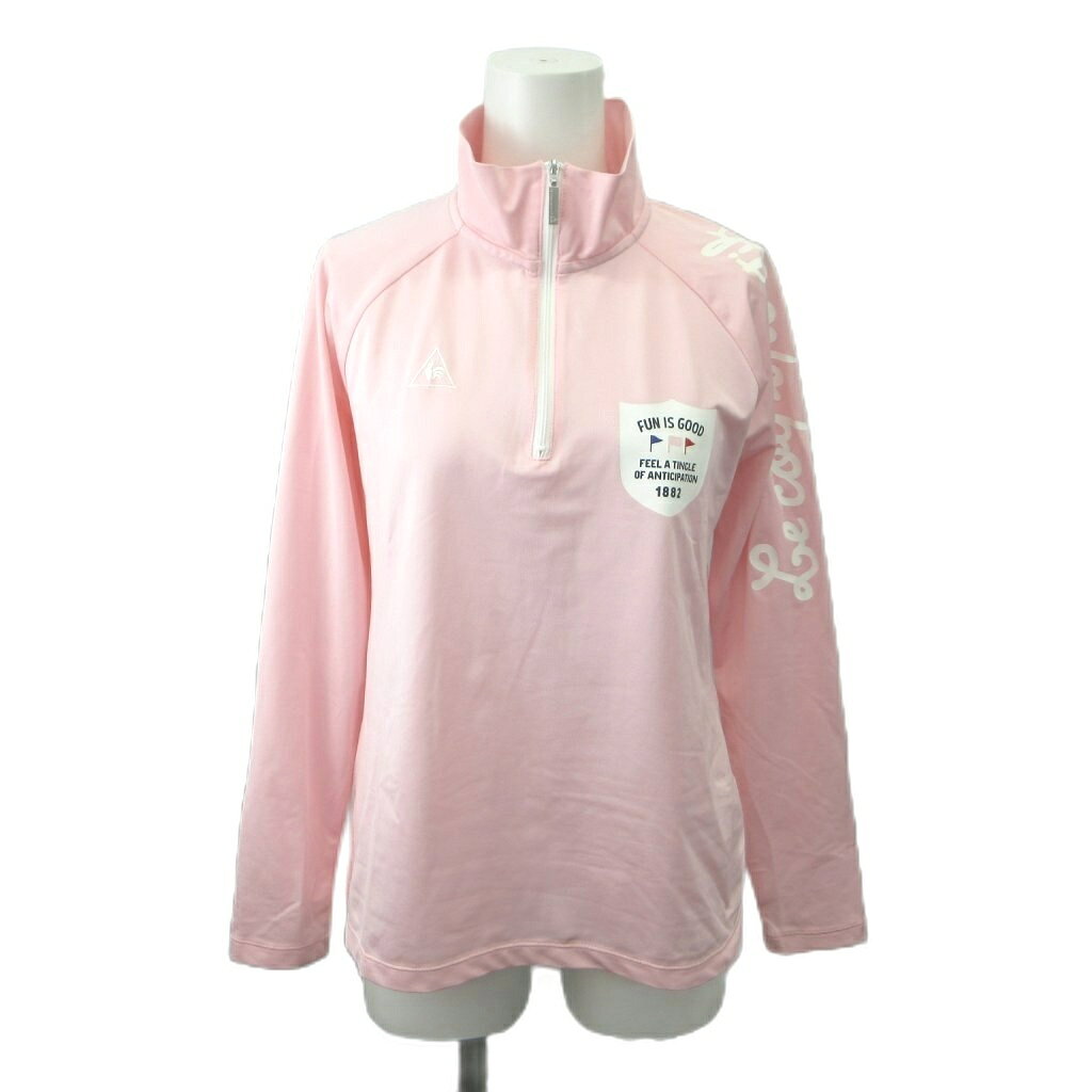 【中古】ルコックスポルティフ le coq sportif ゴルフウェア カットソー L ピンク ハーフジップ 長袖 ロゴプリント /MD ■GY20 レディース 【ベクトル 古着】 260629ブランドルコックスポルティフ le coq sportif表記サイズL実寸サイズ身幅：48cm　着丈：57cm　ゆき丈：73cm　　素材ポリエステル、ポリウレタン色ピンク状態使用感が少なく、かなり状態の良い商品です。 ※あくまでも中古品ですので掲載写真や記載内容をご確認いただき、ご理解の上ご購入ください。備考株式会社デサント商品のお問い合わせの回答を休止しております。＊各商品ページの商品詳細等をご確認の上ご購入ください。【中古】ルコックスポルティフ le coq sportif ゴルフウェア カットソー L ピンク ハーフジップ 長袖 ロゴプリント /MD ■GY20 レディース 【ベクトル 古着】 260629状態ランク　”A”詳細については、下記および「状態ランクについて」ページをご覧ください。未使用・新品の商品ほぼ新品同様の商品使用感が少なく、かなり状態の良い商品使用感はあるが、傷や汚れの少ない商品使用感の他、傷や汚れが見られる商品かなり大きな傷みがある難あり商品※S〜CランクはUSED品となりますので、使用感をご理解の上でご入札下さい。状態ランクについてinformationブランドルコックスポルティフ le coq sportif表記サイズL実寸サイズ身幅：48cm　着丈：57cm　ゆき丈：73cm　　素材ポリエステル、ポリウレタン色ピンク状態使用感が少なく、かなり状態の良い商品です。 ※あくまでも中古品ですので掲載写真や記載内容をご確認いただき、ご理解の上ご購入ください。備考株式会社デサント商品のお問い合わせの回答を休止しております。＊各商品ページの商品詳細等をご確認の上ご購入ください。本商品は一点物です他サイトや店舗にて販売している商品です。多少のお時間差にて欠品になることもございます。予めご了承頂ますようお願い致します。ベクトル・サイズガイドはこちらこの商品と同じブランドの商品を見る