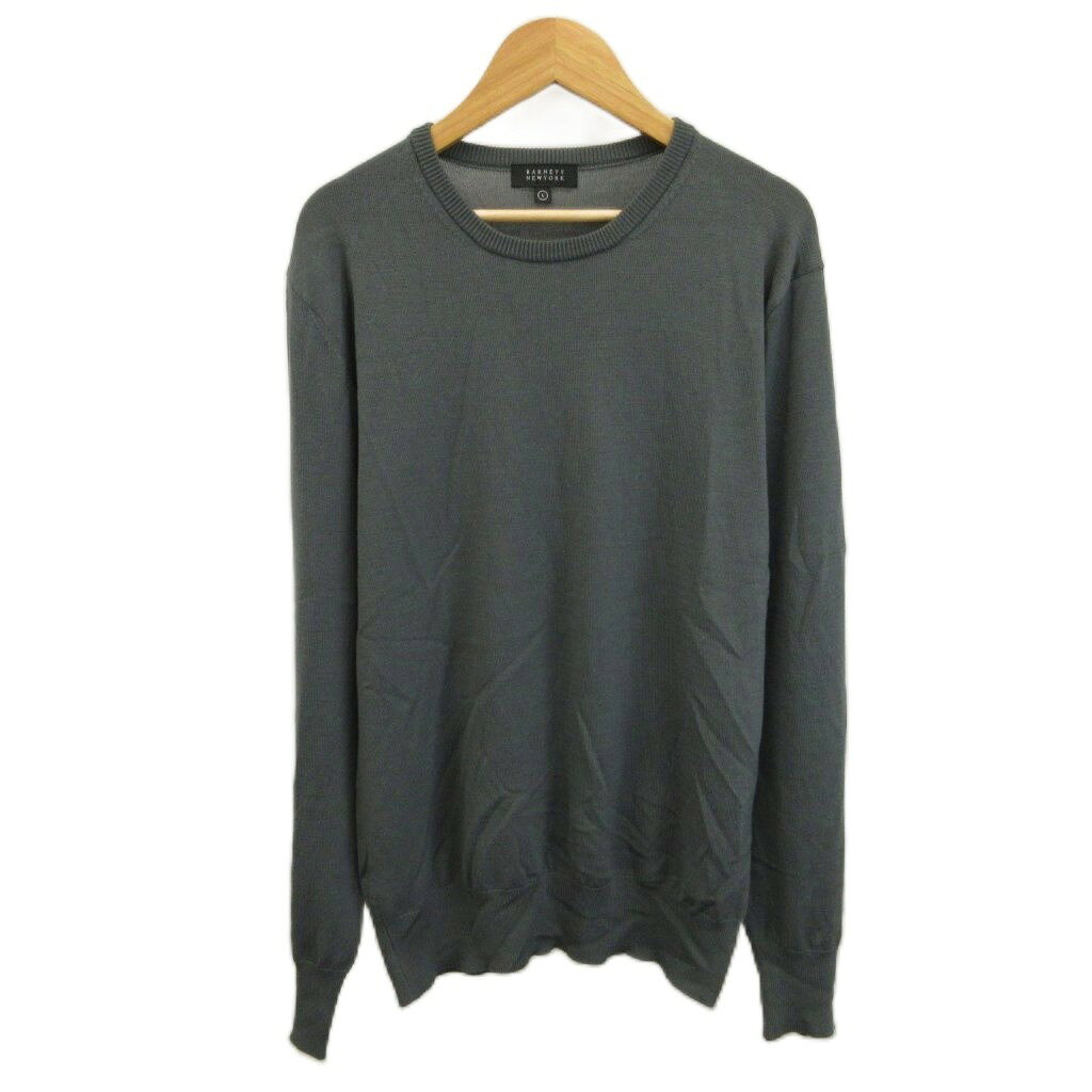 【中古】バーニーズニューヨーク BARNEYS NEW YORK 長袖ニット セーター ウール L グレー 無地 ラウンドネック 長袖 /SH ■GY20 レディース 【ベクトル 古着】 260630ブランドバーニーズニューヨーク BARNEYS NEW YORK表記サイズL実寸サイズ肩幅：41cm　身幅：49cm　着丈：61cm　袖丈：63cm　　素材毛色グレー状態使用感が少なく、かなり状態の良い商品です。 ※あくまでも中古品ですので掲載写真や記載内容をご確認いただき、ご理解の上ご購入ください。備考株式会社 バーニーズジャパン商品のお問い合わせの回答を休止しております。＊各商品ページの商品詳細等をご確認の上ご購入ください。【中古】バーニーズニューヨーク BARNEYS NEW YORK 長袖ニット セーター ウール L グレー 無地 ラウンドネック 長袖 /SH ■GY20 レディース 【ベクトル 古着】 260630状態ランク　”A”詳細については、下記および「状態ランクについて」ページをご覧ください。未使用・新品の商品ほぼ新品同様の商品使用感が少なく、かなり状態の良い商品使用感はあるが、傷や汚れの少ない商品使用感の他、傷や汚れが見られる商品かなり大きな傷みがある難あり商品※S〜CランクはUSED品となりますので、使用感をご理解の上でご入札下さい。状態ランクについてinformationブランドバーニーズニューヨーク BARNEYS NEW YORK表記サイズL実寸サイズ肩幅：41cm　身幅：49cm　着丈：61cm　袖丈：63cm　　素材毛色グレー状態使用感が少なく、かなり状態の良い商品です。 ※あくまでも中古品ですので掲載写真や記載内容をご確認いただき、ご理解の上ご購入ください。備考株式会社 バーニーズジャパン商品のお問い合わせの回答を休止しております。＊各商品ページの商品詳細等をご確認の上ご購入ください。本商品は一点物です他サイトや店舗にて販売している商品です。多少のお時間差にて欠品になることもございます。予めご了承頂ますようお願い致します。ベクトル・サイズガイドはこちらこの商品と同じブランドの商品を見る