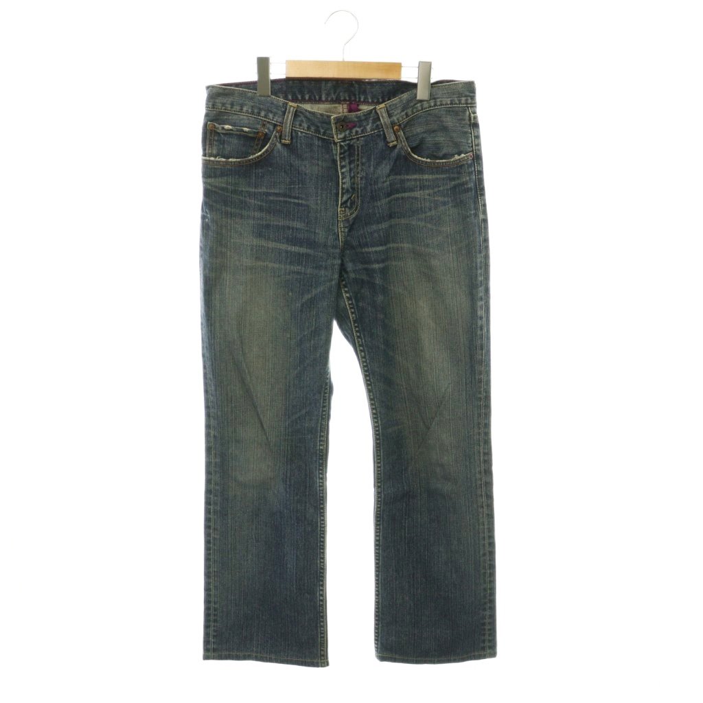 [Used] Levi's 507 Purple Package Denim Jeans, Washed, Size 33-33, Indigo /CX ■GY12 Men's [Vector Used Clothing] 260702