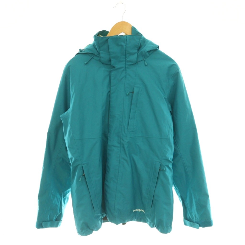 パタゴニア Patagonia insulated snowbelle jacket STY31678FA14 ジャケット ジップアップ ライナー付き L グリーン /HK ■GY06 レディース  260706