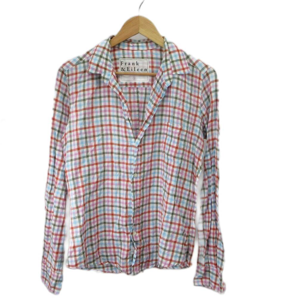 【中古】フランク&アイリーン Frank&Eileen ブロックチェックシャツ シャツ 麻 リネン S 白 ホワイト 水色 赤 レッド 紫 パープル カーキ ブロックチェック 長袖 /SH ■GY06 メンズ 【ベクトル 古着】 260706ブランドフランク&アイリーン Frank&Eileen表記サイズS実寸サイズ肩幅：41cm　身幅：50cm　着丈：65cm　袖丈：66cm　　素材麻色白 ホワイト 水色 赤 レッド 紫 パープル カーキ状態使用感が少なく、かなり状態の良い商品です。 ※あくまでも中古品ですので掲載写真や記載内容をご確認いただき、ご理解の上ご購入ください。備考（株）サザビーリーグ 品番:311070045-1110商品のお問い合わせの回答を休止しております。＊各商品ページの商品詳細等をご確認の上ご購入ください。【中古】フランク&アイリーン Frank&Eileen ブロックチェックシャツ シャツ 麻 リネン S 白 ホワイト 水色 赤 レッド 紫 パープル カーキ ブロックチェック 長袖 /SH ■GY06 メンズ 【ベクトル 古着】 260706状態ランク　”A”詳細については、下記および「状態ランクについて」ページをご覧ください。未使用・新品の商品ほぼ新品同様の商品使用感が少なく、かなり状態の良い商品使用感はあるが、傷や汚れの少ない商品使用感の他、傷や汚れが見られる商品かなり大きな傷みがある難あり商品※S〜CランクはUSED品となりますので、使用感をご理解の上でご入札下さい。状態ランクについてinformationブランドフランク&アイリーン Frank&Eileen表記サイズS実寸サイズ肩幅：41cm　身幅：50cm　着丈：65cm　袖丈：66cm　　素材麻色白 ホワイト 水色 赤 レッド 紫 パープル カーキ状態使用感が少なく、かなり状態の良い商品です。 ※あくまでも中古品ですので掲載写真や記載内容をご確認いただき、ご理解の上ご購入ください。備考（株）サザビーリーグ 品番:311070045-1110商品のお問い合わせの回答を休止しております。＊各商品ページの商品詳細等をご確認の上ご購入ください。本商品は一点物です他サイトや店舗にて販売している商品です。多少のお時間差にて欠品になることもございます。予めご了承頂ますようお願い致します。ベクトル・サイズガイドはこちらこの商品と同じブランドの商品を見る