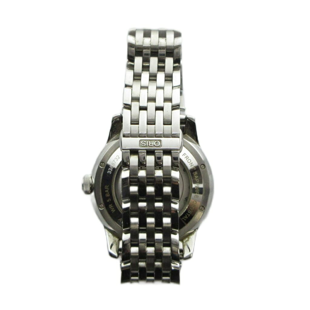 中古 オリス ORIS 7703 アートリエ コンプリケーション 腕時計 ウォッチ 自動巻き ムーンフェイズ クロノグラフ ロゴ auc-vector-21091817 ブランド古着の買取販売ベクトル サンプル画像3