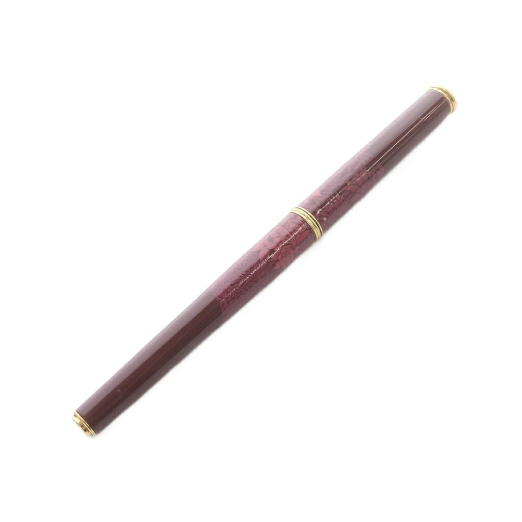 【中古】パイロット PILOT WILLIAM MORRIS 文房具 14K 万年筆 赤 インク黒 /SR ■GY...