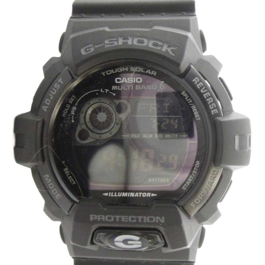 【中古】カシオジーショック CASIO G-SHOCK GW-8900A 腕時計 ソーラー ウォッチ デジタル カレンダー付き デイト 黒 ブラック ■GY18 /MQ メンズ 【ベクトル 古着】 260725