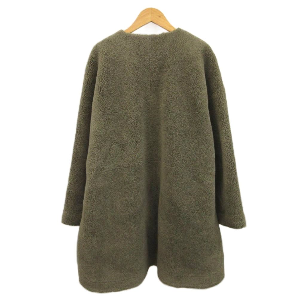 【中古】ミラオーウェン Mila Owen ノーカラーシャツカーブボアジャケット コート ウール F モカブラウン ミドル丈 長袖 09WFJ204108 /KK ■GY69 レディース 【ベクトル 古着】 260727 auc-vector-21144878 ブランド古着の買取販売ベクトル サンプル画像2