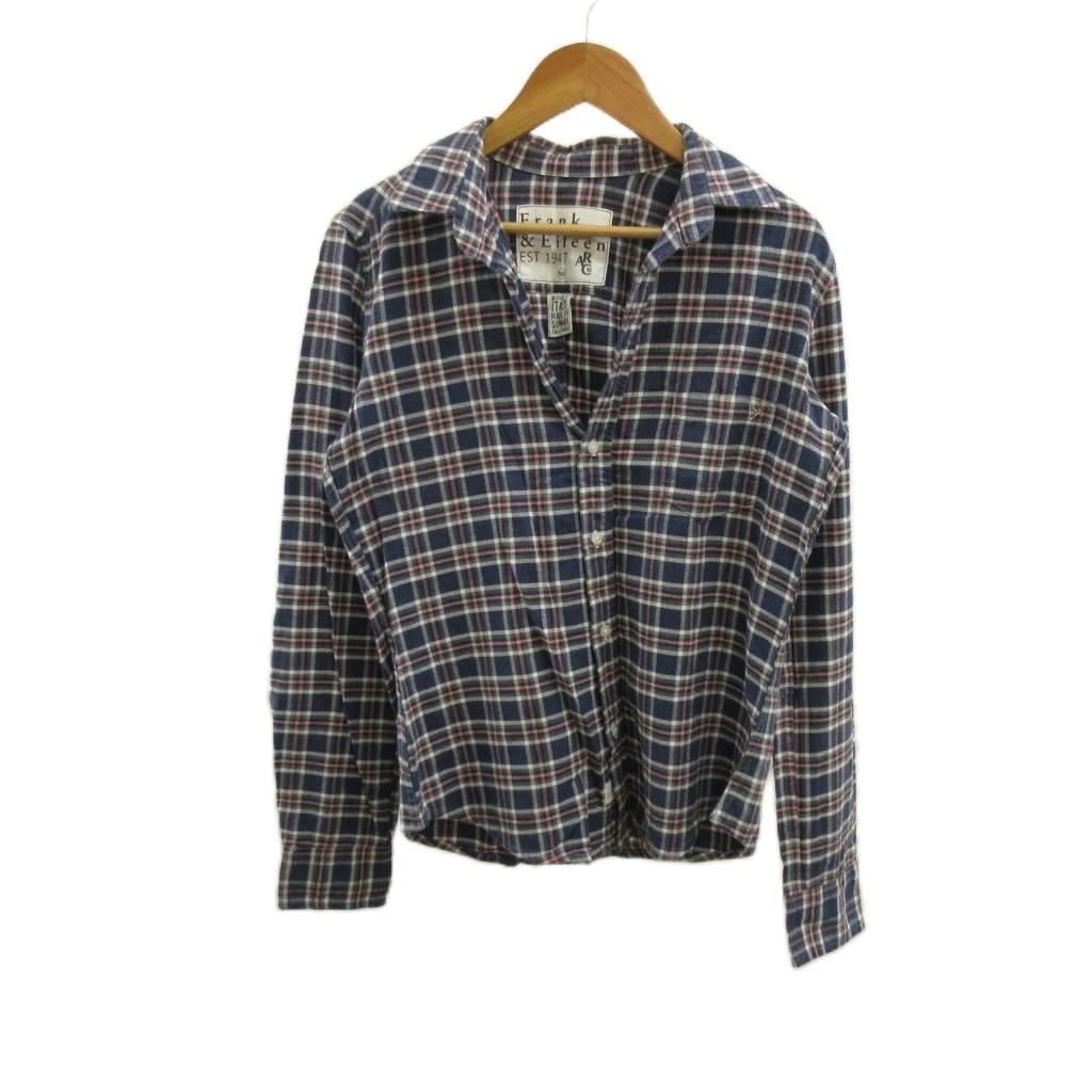 【中古】フランク&アイリーン Frank&Eileen BARRY シャツ XS 紺 ネイビー チェック柄 オープンカラー 長袖 /KK ■GY69 メンズ 【ベクトル 古着】 260727ブランドフランク&アイリーン Frank&Eileen表記サイズXS実寸サイズ肩幅：37cm　身幅：44cm　着丈：60cm　袖丈：60cm　　素材綿色紺 ネイビー状態その他に目立ったダメージはなく、問題なくご使用いただける商品です。 ※あくまでも中古品ですので掲載写真や記載内容をご確認いただき、ご理解の上ご購入ください。備考（株）サザビーリーグ商品のお問い合わせの回答を休止しております。＊各商品ページの商品詳細等をご確認の上ご購入ください。【中古】フランク&アイリーン Frank&Eileen BARRY シャツ XS 紺 ネイビー チェック柄 オープンカラー 長袖 /KK ■GY69 メンズ 【ベクトル 古着】 260727状態ランク　”AB”詳細については、下記および「状態ランクについて」ページをご覧ください。未使用・新品の商品ほぼ新品同様の商品使用感が少なく、かなり状態の良い商品使用感はあるが、傷や汚れの少ない商品使用感の他、傷や汚れが見られる商品かなり大きな傷みがある難あり商品※S〜CランクはUSED品となりますので、使用感をご理解の上でご入札下さい。状態ランクについてinformationブランドフランク&アイリーン Frank&Eileen表記サイズXS実寸サイズ肩幅：37cm　身幅：44cm　着丈：60cm　袖丈：60cm　　素材綿色紺 ネイビー状態その他に目立ったダメージはなく、問題なくご使用いただける商品です。 ※あくまでも中古品ですので掲載写真や記載内容をご確認いただき、ご理解の上ご購入ください。備考（株）サザビーリーグ商品のお問い合わせの回答を休止しております。＊各商品ページの商品詳細等をご確認の上ご購入ください。本商品は一点物です他サイトや店舗にて販売している商品です。多少のお時間差にて欠品になることもございます。予めご了承頂ますようお願い致します。ベクトル・サイズガイドはこちらこの商品と同じブランドの商品を見る