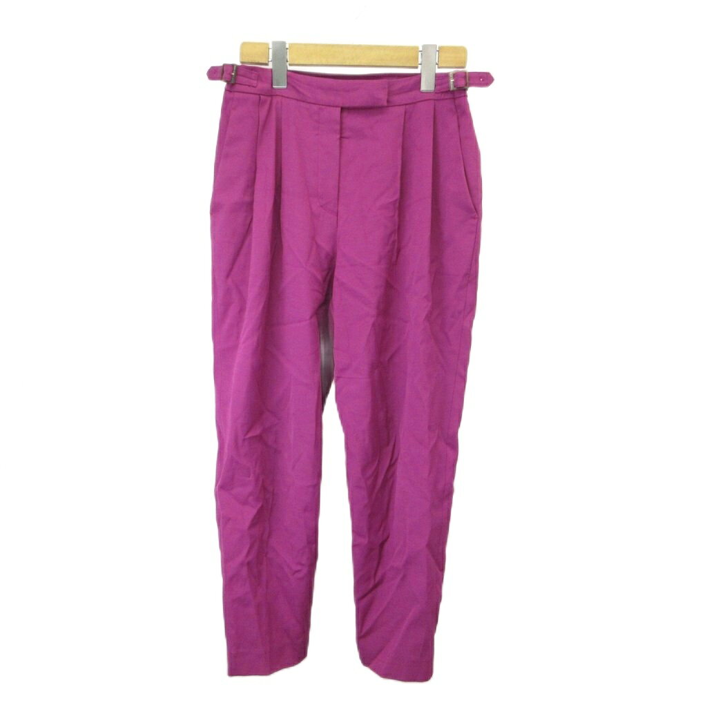 【中古】オールドイングランド OLD ENGLAND パンツ 36 紫 パープル プリーツ 無地 /RN ■GY73 レディース 【ベクトル 古着】 260723ブランドオールドイングランド OLD ENGLAND表記サイズ36実寸サイズウエスト：70cm　もも幅：24cm　裾幅：17cm　股上：25cm　股下：60cm　　素材レーヨン、綿、ポリウレタン色紫 パープル状態使用感が少なく、かなり状態の良い商品です。 ※あくまでも中古品ですので掲載写真や記載内容をご確認いただき、ご理解の上ご購入ください。備考三喜商事 株式会社商品のお問い合わせの回答を休止しております。＊各商品ページの商品詳細等をご確認の上ご購入ください。【中古】オールドイングランド OLD ENGLAND パンツ 36 紫 パープル プリーツ 無地 /RN ■GY73 レディース 【ベクトル 古着】 260723状態ランク　”A”詳細については、下記および「状態ランクについて」ページをご覧ください。未使用・新品の商品ほぼ新品同様の商品使用感が少なく、かなり状態の良い商品使用感はあるが、傷や汚れの少ない商品使用感の他、傷や汚れが見られる商品かなり大きな傷みがある難あり商品※S〜CランクはUSED品となりますので、使用感をご理解の上でご入札下さい。状態ランクについてinformationブランドオールドイングランド OLD ENGLAND表記サイズ36実寸サイズウエスト：70cm　もも幅：24cm　裾幅：17cm　股上：25cm　股下：60cm　　素材レーヨン、綿、ポリウレタン色紫 パープル状態使用感が少なく、かなり状態の良い商品です。 ※あくまでも中古品ですので掲載写真や記載内容をご確認いただき、ご理解の上ご購入ください。備考三喜商事 株式会社商品のお問い合わせの回答を休止しております。＊各商品ページの商品詳細等をご確認の上ご購入ください。本商品は一点物です他サイトや店舗にて販売している商品です。多少のお時間差にて欠品になることもございます。予めご了承頂ますようお願い致します。ベクトル・サイズガイドはこちらこの商品と同じブランドの商品を見る