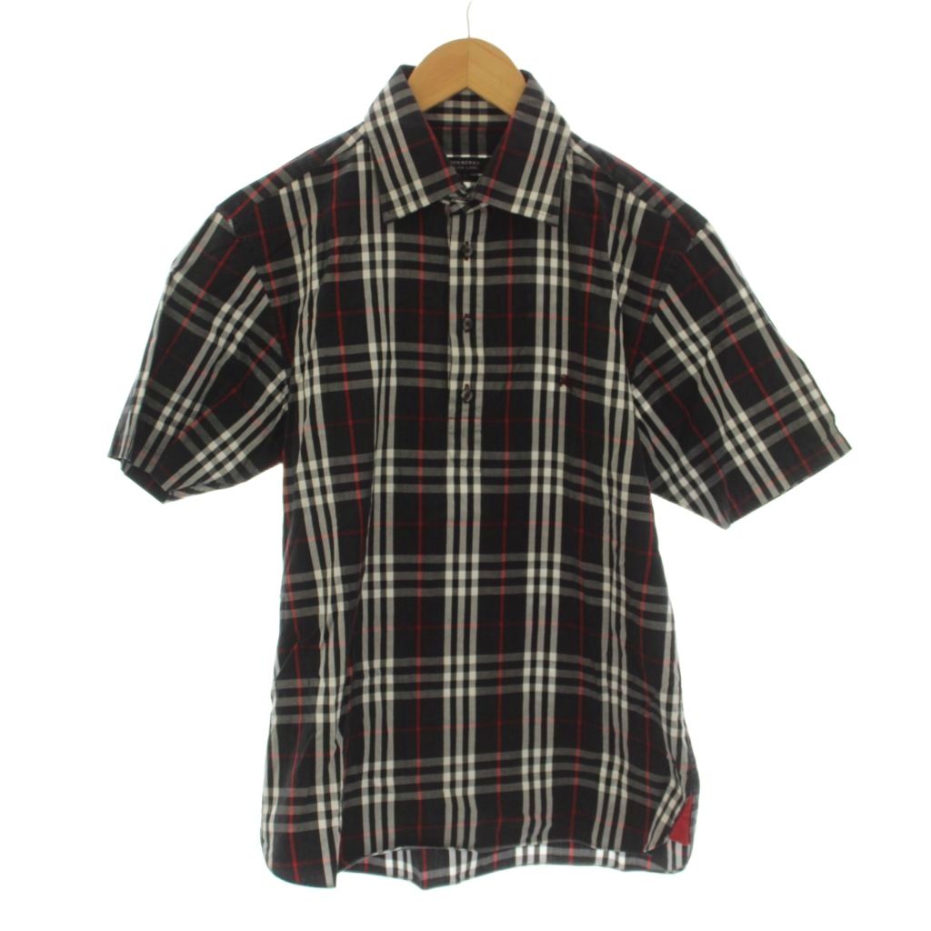 【中古】バーバリーブラックレーベル BURBERRY BLACK LABEL シャツ 2 黒 ブラック チェック柄 半袖 /LP ■GY18 レディース 【ベクトル 古着】 260728ブランドバーバリーブラックレーベル BURBERRY BLACK LABEL表記サイズ2実寸サイズ肩幅：46cm　身幅：49cm　着丈：67cm　袖丈：24cm　　素材綿色黒 ブラック状態生地に適度な使用感がざいます。 ※全体的に中古品としての使用感とダメージがありますが、通常使用には支障のない商品です。 掲載写真や記載内容をご確認いただき、ご理解の上ご購入ください。備考株式会社三陽商会商品のお問い合わせの回答を休止しております。＊各商品ページの商品詳細等をご確認の上ご購入ください。【中古】バーバリーブラックレーベル BURBERRY BLACK LABEL シャツ 2 黒 ブラック チェック柄 半袖 /LP ■GY18 レディース 【ベクトル 古着】 260728状態ランク　”B”詳細については、下記および「状態ランクについて」ページをご覧ください。未使用・新品の商品ほぼ新品同様の商品使用感が少なく、かなり状態の良い商品使用感はあるが、傷や汚れの少ない商品使用感の他、傷や汚れが見られる商品かなり大きな傷みがある難あり商品※S〜CランクはUSED品となりますので、使用感をご理解の上でご入札下さい。状態ランクについてinformationブランドバーバリーブラックレーベル BURBERRY BLACK LABEL表記サイズ2実寸サイズ肩幅：46cm　身幅：49cm　着丈：67cm　袖丈：24cm　　素材綿色黒 ブラック状態生地に適度な使用感がざいます。 ※全体的に中古品としての使用感とダメージがありますが、通常使用には支障のない商品です。 掲載写真や記載内容をご確認いただき、ご理解の上ご購入ください。備考株式会社三陽商会商品のお問い合わせの回答を休止しております。＊各商品ページの商品詳細等をご確認の上ご購入ください。本商品は一点物です他サイトや店舗にて販売している商品です。多少のお時間差にて欠品になることもございます。予めご了承頂ますようお願い致します。ベクトル・サイズガイドはこちらこの商品と同じブランドの商品を見る