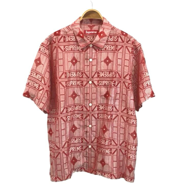 楽天市場】Supreme Tray Jacquard S/S Shirtの通販