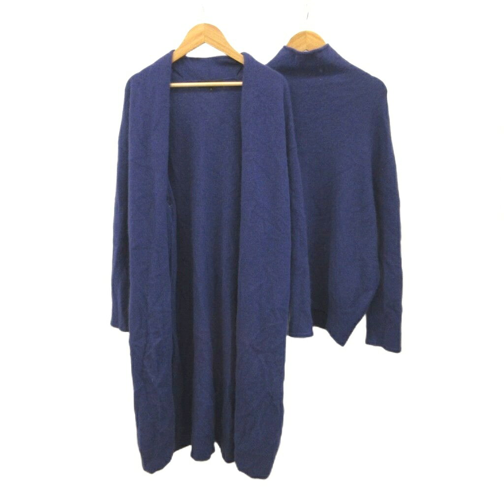 【中古】アンタイトル UNTITLED アンサンブルニット カーディガン セーター アンゴラ混 2 紫 パープル タートルネック 長袖 トップス BJ153-19451JJ /YU ■GY40 レディース 【ベクトル 古着】 260805ブランドアンタイトル UNTITLED表記サイズ2実寸サイズ肩幅：53cm　身幅：56cm　総丈：65cm　袖丈：49cm　肩幅：50cm　身幅：50cm　着丈：99cm　袖丈：46cm　　素材カーディガン・セーター：アンゴラ、羊毛 ポケット：毛、アクリル 色紫 パープル状態袖に小さな穴開きがございます。 全体的に部分的な毛玉が若干ございますが、その他に目立ったダメージはなく、問題なくご使用いただける商品です。 ※あくまでも中古品ですので掲載写真や記載内容をご確認いただき、ご理解の上ご購入ください。付属品付属品なし備考品番:BJ153-19451JJ BJ153-39451JJ （株）ワールド商品のお問い合わせの回答を休止しております。＊各商品ページの商品詳細等をご確認の上ご購入ください。【中古】アンタイトル UNTITLED アンサンブルニット カーディガン セーター アンゴラ混 2 紫 パープル タートルネック 長袖 トップス BJ153-19451JJ /YU ■GY40 レディース 【ベクトル 古着】 260805状態ランク　”AB”詳細については、下記および「状態ランクについて」ページをご覧ください。未使用・新品の商品ほぼ新品同様の商品使用感が少なく、かなり状態の良い商品使用感はあるが、傷や汚れの少ない商品使用感の他、傷や汚れが見られる商品かなり大きな傷みがある難あり商品※S〜CランクはUSED品となりますので、使用感をご理解の上でご入札下さい。状態ランクについてinformationブランドアンタイトル UNTITLED表記サイズ2実寸サイズ肩幅：53cm　身幅：56cm　総丈：65cm　袖丈：49cm　肩幅：50cm　身幅：50cm　着丈：99cm　袖丈：46cm　　素材カーディガン・セーター：アンゴラ、羊毛 ポケット：毛、アクリル 色紫 パープル状態袖に小さな穴開きがございます。 全体的に部分的な毛玉が若干ございますが、その他に目立ったダメージはなく、問題なくご使用いただける商品です。 ※あくまでも中古品ですので掲載写真や記載内容をご確認いただき、ご理解の上ご購入ください。付属品付属品なし備考品番:BJ153-19451JJ BJ153-39451JJ （株）ワールド商品のお問い合わせの回答を休止しております。＊各商品ページの商品詳細等をご確認の上ご購入ください。本商品は一点物です他サイトや店舗にて販売している商品です。多少のお時間差にて欠品になることもございます。予めご了承頂ますようお願い致します。ベクトル・サイズガイドはこちらこの商品と同じブランドの商品を見る