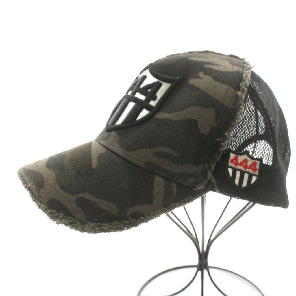【中古】ヨシノリコタケ YOSHINORI KOTAKE キャップ 野球帽 カモフラ 迷彩柄 メッシュ ダメージ加工 444ロゴ グレー系 /KU ■GY18 メンズ 【ベクトル 古着】 260810ブランドヨシノリコタケ YOSHINORI KOTAKE実寸サイズつば：7cm　頭周り：56cm　　素材表地 綿 PU メッシュ部分 ポリエステル色グレー状態内側に汚れが見られますが、その他に目立ったダメージはありません。 ※全体的に中古品としての使用感とダメージがありますが、通常使用には支障のない商品です。 掲載写真や記載内容をご確認いただき、ご理解の上ご購入ください。付属品なし商品のお問い合わせの回答を休止しております。＊各商品ページの商品詳細等をご確認の上ご購入ください。【中古】ヨシノリコタケ YOSHINORI KOTAKE キャップ 野球帽 カモフラ 迷彩柄 メッシュ ダメージ加工 444ロゴ グレー系 /KU ■GY18 メンズ 【ベクトル 古着】 260810状態ランク　”B”詳細については、下記および「状態ランクについて」ページをご覧ください。未使用・新品の商品ほぼ新品同様の商品使用感が少なく、かなり状態の良い商品使用感はあるが、傷や汚れの少ない商品使用感の他、傷や汚れが見られる商品かなり大きな傷みがある難あり商品※S〜CランクはUSED品となりますので、使用感をご理解の上でご入札下さい。状態ランクについてinformationブランドヨシノリコタケ YOSHINORI KOTAKE実寸サイズつば：7cm　頭周り：56cm　　素材表地 綿 PU メッシュ部分 ポリエステル色グレー状態内側に汚れが見られますが、その他に目立ったダメージはありません。 ※全体的に中古品としての使用感とダメージがありますが、通常使用には支障のない商品です。 掲載写真や記載内容をご確認いただき、ご理解の上ご購入ください。付属品なし商品のお問い合わせの回答を休止しております。＊各商品ページの商品詳細等をご確認の上ご購入ください。本商品は一点物です他サイトや店舗にて販売している商品です。多少のお時間差にて欠品になることもございます。予めご了承頂ますようお願い致します。ベクトル・サイズガイドはこちらこの商品と同じブランドの商品を見る