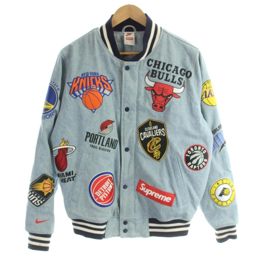 nike supreme 元ネタ　jaket ジャケット　刺繍　古着　スタジャン 楽天市場】supreme nike nba（コート・ジャケット｜メンズファッション