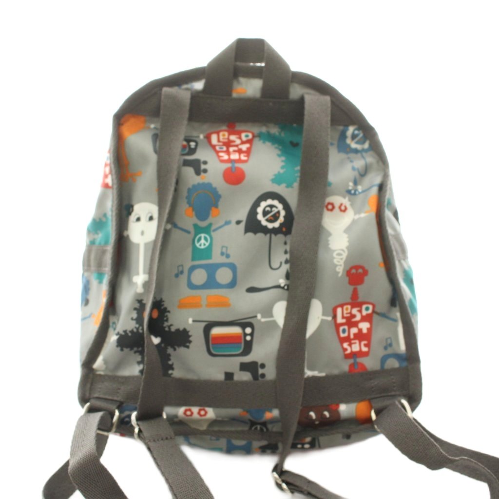 ブランド古着の買取販売ベクトルの【中古】レスポートサック LesportSAC リュックサック デイバッグ ミニ 総柄 グレー /KU ■GY18 キッズ 【ベクトル 古着】 260807｜アングル3