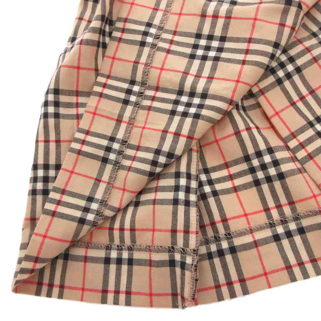 中古 バーバリーズブルーレーベル Burberry's BLUE LABEL ラップミニスカート ノバチェック柄 ベルト プリー auc-vector-21204872 ブランド古着の買取販売ベクトル サンプル画像3