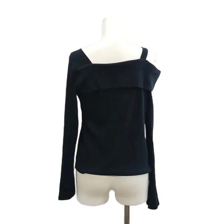 【中古】リエディ Re:EDIT リブニット カットソー オフショルダー 長袖 M 黒 ブラック /NP ■GY19 レディース 【ベクトル 古着】 260920 auc-vector-21286051 ブランド古着の買取販売ベクトル サンプル画像3