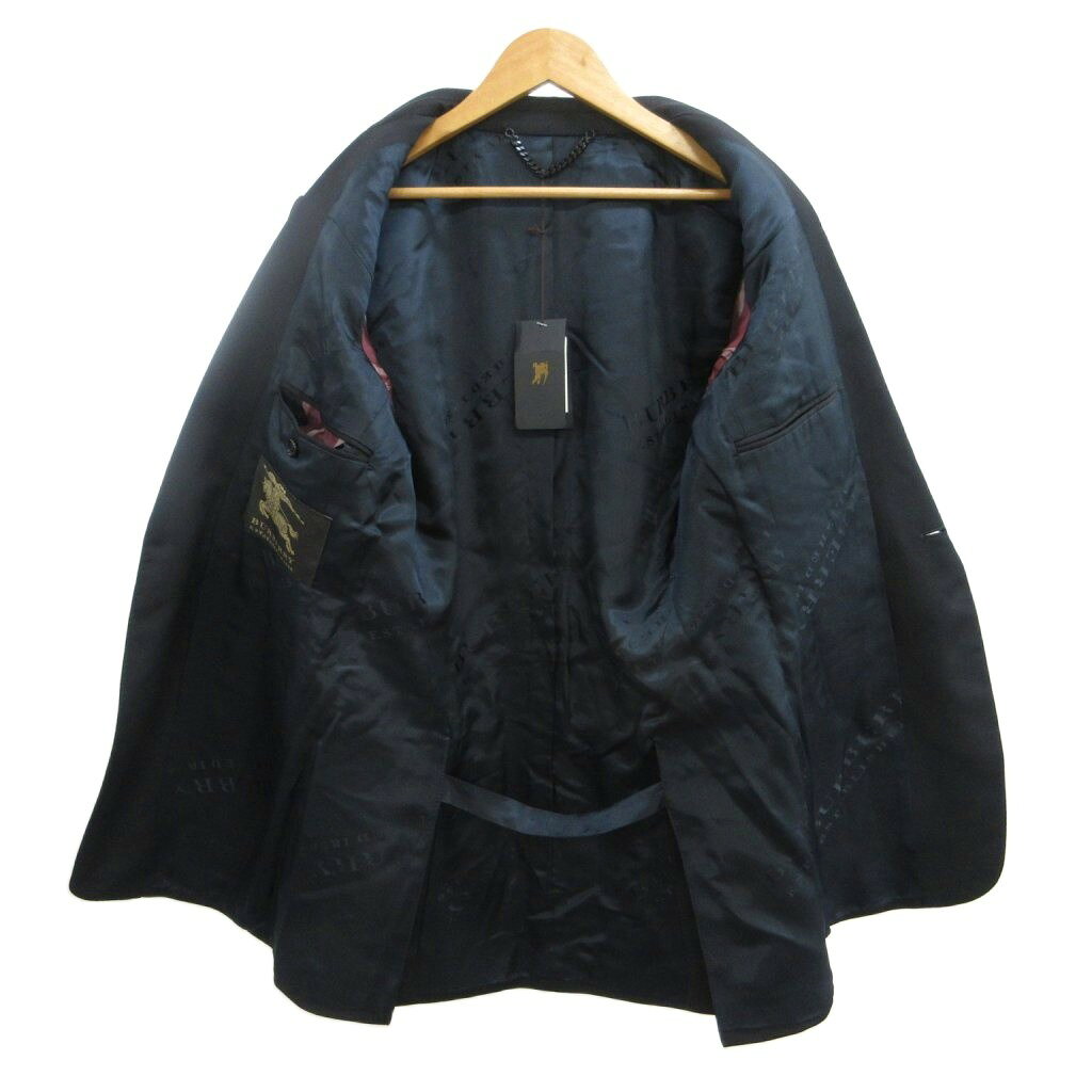 中古 未使用品 バーバリー BURBERRY タグ付き テーラードジャケット 上着 ウール 44 黒 ブラック 長袖 1つボタン auc-vector-20953139 ブランド古着の買取販売ベクトル サンプル画像3