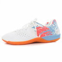 【中古】アシックス asics TOQUE7 トッキ7 フットサルシューズ スニーカー 25.5 白 ホワイト 青 ブルー 1113A024 /TI メンズ 【...