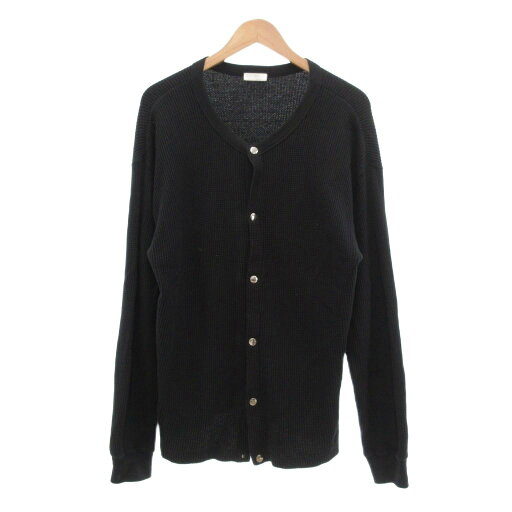 【中古】B&Y ユナイテッドアローズ BEAUTY&YOUTH ビューティー&ユース ヘビー サーマル クルーネック カーディガン L 黒 ブラック 1227-199-0760 /UO メンズ 【ベクトル 古着】 250820 【中古】B&Y ユナイテッドアローズ BEAUTY&YOUTH ビューティー&ユース ヘビー サーマル クルーネック カーディガン L 黒 ブラック 1227-199-0760 /UO メンズ 【ベクトル 古着】 250820