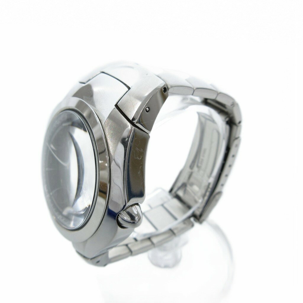 【中古】GSX GENERAL MANAGER 腕時計 自動巻き アナログ カレンダー付き ステンレス 裏スケ 銀色 GSX900SBK /UO メンズ 【ベクトル 古着】 251023