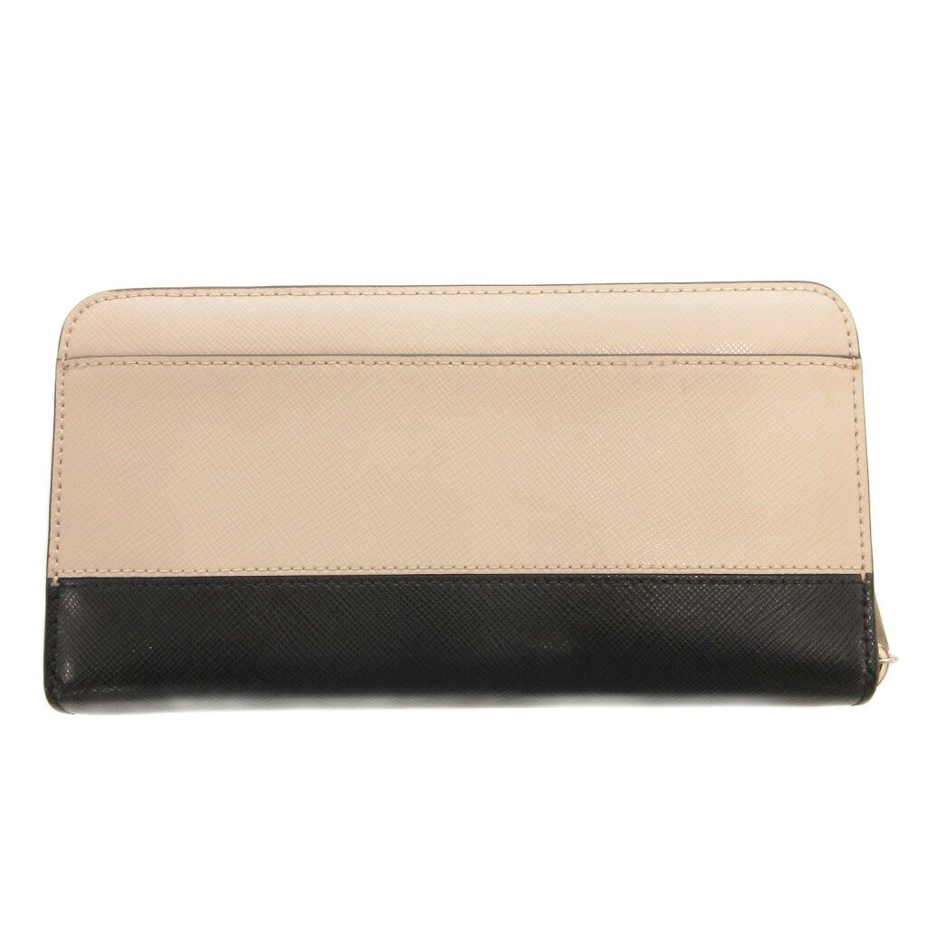 【中古】ケイトスペード KATE SPADE 長財布 ウォレット ラウンドファスナー ロゴ ...