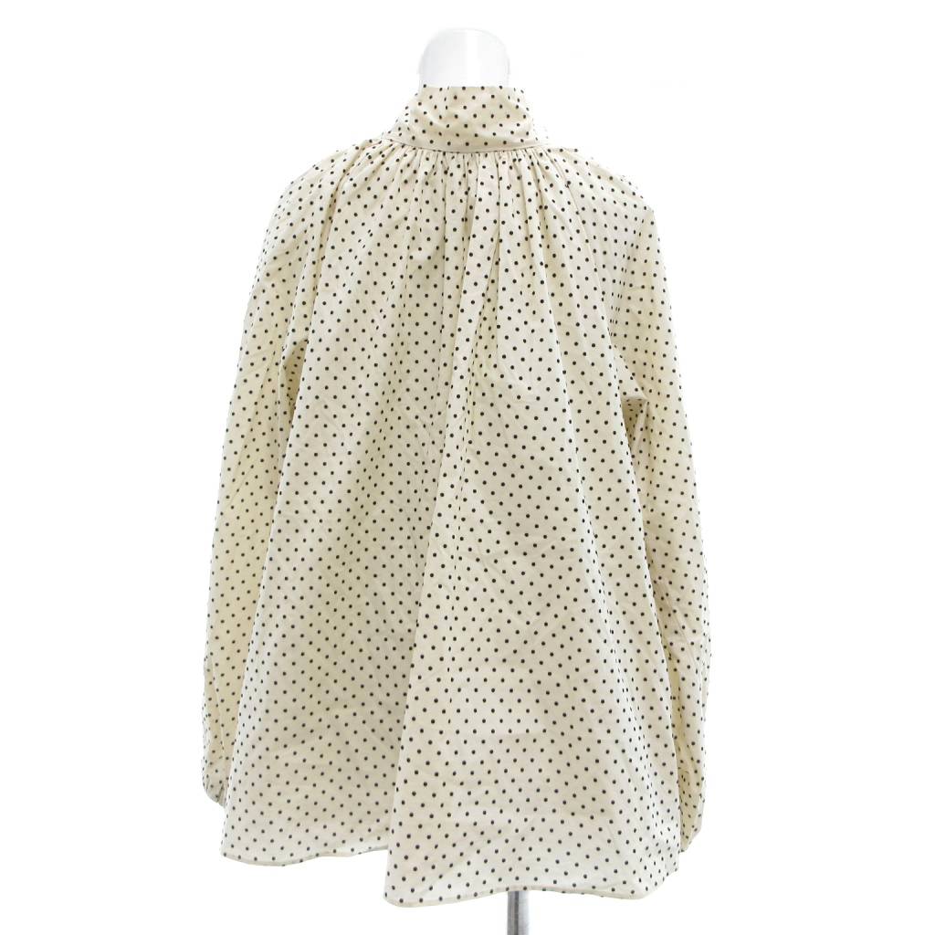 【中古】ミラオーウェン Mila Owen 美品 前後2Way ギャザースリーブ ボータイ ブラウス 長袖 ドット 1 ベージュ /MG レディース 【ベクトル 古着】 260417 auc-vector-20892738 ブランド古着の買取販売ベクトル サンプル画像3